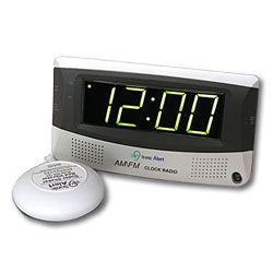 Sonic Alert Sonic Boom Alarm Clock, AM/FM Radio
