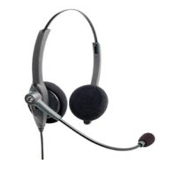 VXI Passport 21 Single-Wire Binaural Headset with GN Netcom Quick Disconnect