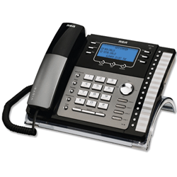 RCA - Thomson, Inc. 4-Line Expandable System Phone with Intercom