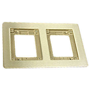 Legrand - Wiremold Two-Gang Cover Plate Flange - Floor Jacks