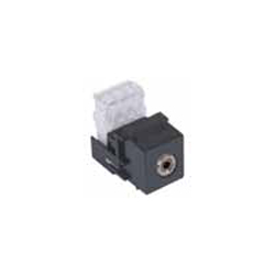 Hubbell AV Connector, 3.5mm to 110 Termination