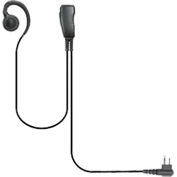 Pryme Pro-Grade Commercial Lapel Microphone with Soft G-Hook Earphone for Vertex x22s