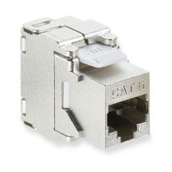 Leviton CAT 6 Shielded Connector Snap-in Jack, T568 A/B 110 Termination
