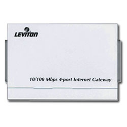 Leviton 10/100Mbps 4-Port Internet Gateway