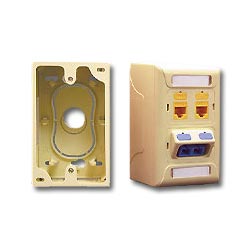 ICC Faceplate Junction Box - Single Gang
