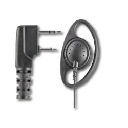 Pryme Medium Duty Lapel Microphone, Defender for Kenwood and Relm Radios