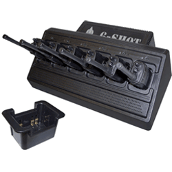 Klein Electronics Inc. 6-Shot 6-Unit Radio Charger with Pods