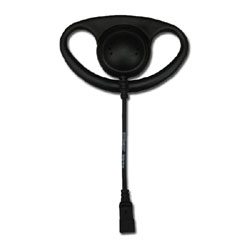Impact Radio Accessories Flexible Rubber Fixed D-Shaped Ear Hanger