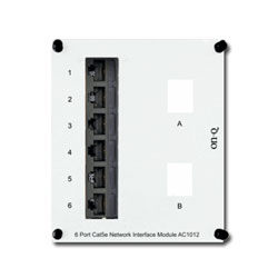 Legrand - On-Q 6-Port Cat 5e Network Interface Module