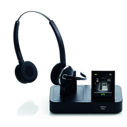 Jabra PRO 9460 Duo Binaural Wireless Headset for Softphone and Desk
