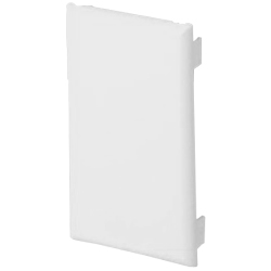 Panduit Single Gang Snap-On Blank Cover Faceplate