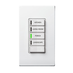 Leviton Vizia RF + 4-Zone Controller with Switch and IR Capability