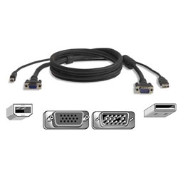 Belkin Secure KVM Cable Kit USB, (10')