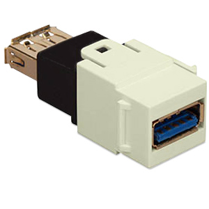 Allen Tel Versatap USB 3.0 Female A to Female A Coupler (Package of 10)