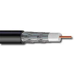 Commscope 18 AWG Solid Bare Copper RG6 Coaxial Cable
