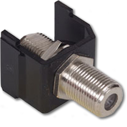 Hubbell Coaxial F-Type Coupler Snap-Fit Module