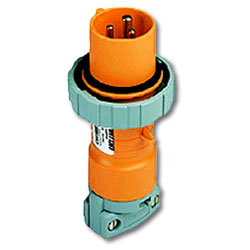 Leviton 125/250 AC 2P3W Wiring Watertight Pin and Sleeve Plug
