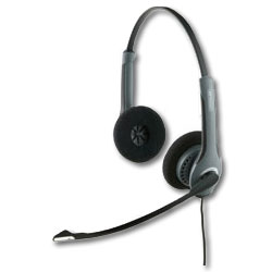 GN Netcom GN 2025 IP Headset - Binaural with Noise Canceling Boom (VoIP)
