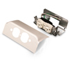 DS4000 Downward Duplex Device Plate Fitting Fog White