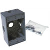 Single Gang Deep Weatherproof Box 5-1/2 Inches Outlets
