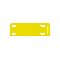 Panduit ThermTrans Yellow Polyester/Polyolefin Marker Plate