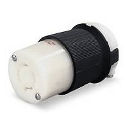 Hubbell Insulgrip 30 Amp 125V Locking Connector - Industrial Grade (Grounding) L5-30R