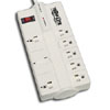 8 AC Outlet Surge, Spike, and Line Noise Suppressor with Transformer Outlets