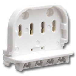Leviton 4-Pin Long Twin-Tube with 2G11 Base - Slide In Mounting