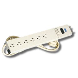 Leviton 6-Outlet Plug Strip with On/Off switch