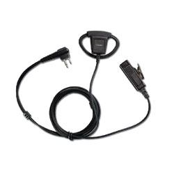 Impact Radio Accessories Platinum Series 2-Wire Surveillance Kit with D-Shape Ear Hanger