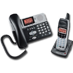 Vtech 5.8 GHz 2-Line Corded/Cordless Telephone with Answering System