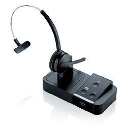 Jabra PRO 9450 DECT 6.0 Wireless Mono Headset with Three Wearing Styles and Dual Connectivity