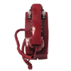 2554 Series Single-Line Wall Phone with Single Gong Ringer, Red