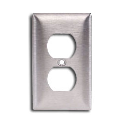 Hubbell Single Gang Duplex Infin-e-Station Cover Plate