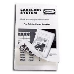 Hubbell XPert Pre-Printed Labels (5 Books)