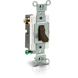 Leviton 3-Way Toggle Side Wired Quiet Switch