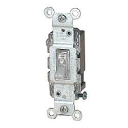 Leviton Quickwire and Side Wired Single-Pole Illuminated Toggle