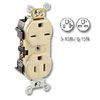 Back and Side Wired Dual Voltage Duplex Receptacle