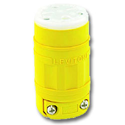 Leviton 15Amp 125V 2-Pole, 3-Wire Locking Connector