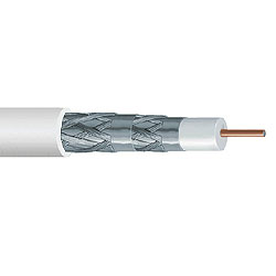 Commscope 14 AWG Solid Bare Copper RG-11 Quad Shield Coaxial Cable