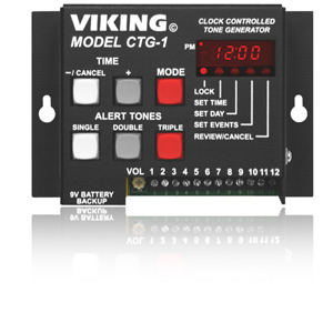 Viking Clock Controlled Tone Generator