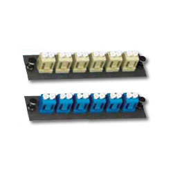 Allen Tel Loaded SM-LC/MM-LC Duplex Mounting Panel