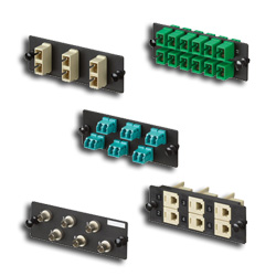 Panduit Opticom Fiber Adapter Panels (Zirconia Ceramic Split Sleeves)