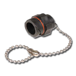 Siemon Industrial Plug Protective Dust Cap w/ Retention Chain (Pkg of 20)