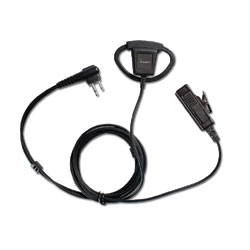 Impact Radio Accessories Platinum Series 2-Wire Noise Canceling Surveillance Kit with D-Shaped Ear Hanger