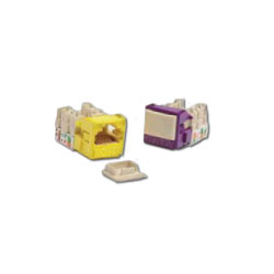 Commscope M21 Dust Cover for M-Series Faceplate and Outlet (Pkg of 100)