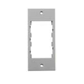 Hubbell Screw Type Modular Face Plate - Gray