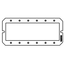 Legrand - Wiremold Evolution 6AT Series Device Plate