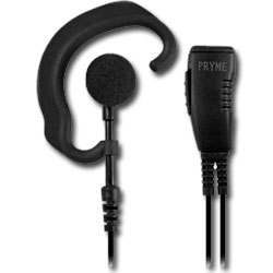 Pryme RESPONDER Medium-Duty Lapel Microphone for Motorola x83 Connector TRBO and APX Series