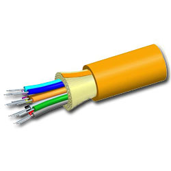 Commscope Plenum Distribution Cable, 6 Fiber Single-Unit OptiSPEED (1000')